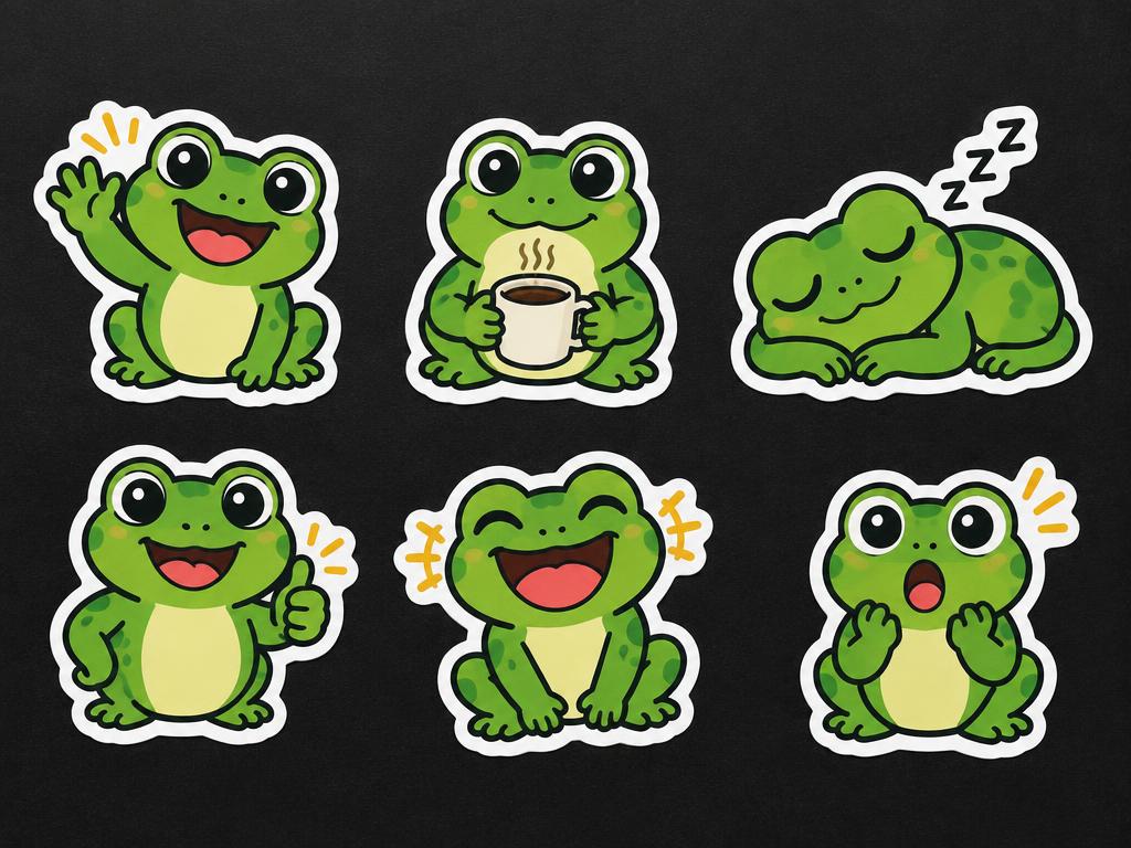 Demo sticker pack product preview